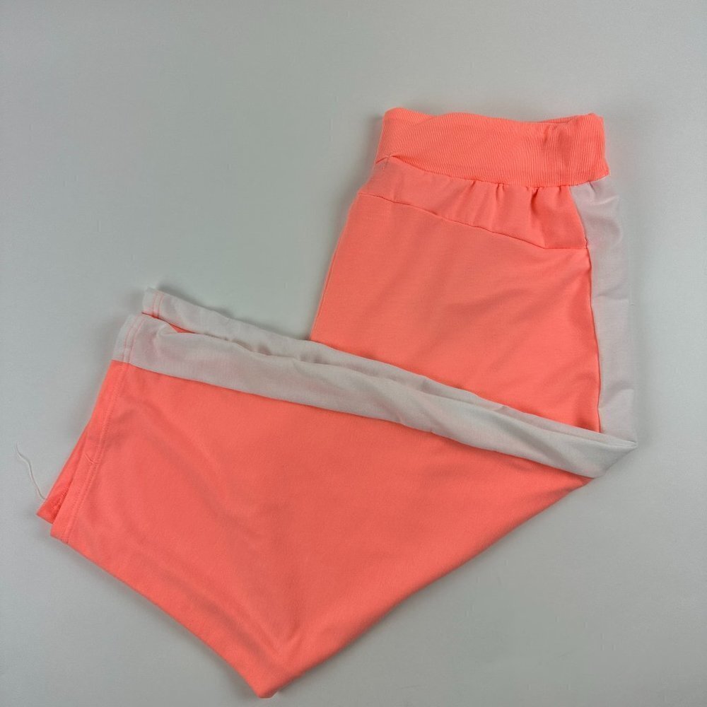 Rouge Athletic Pants Womens 3X Orange Crop Length